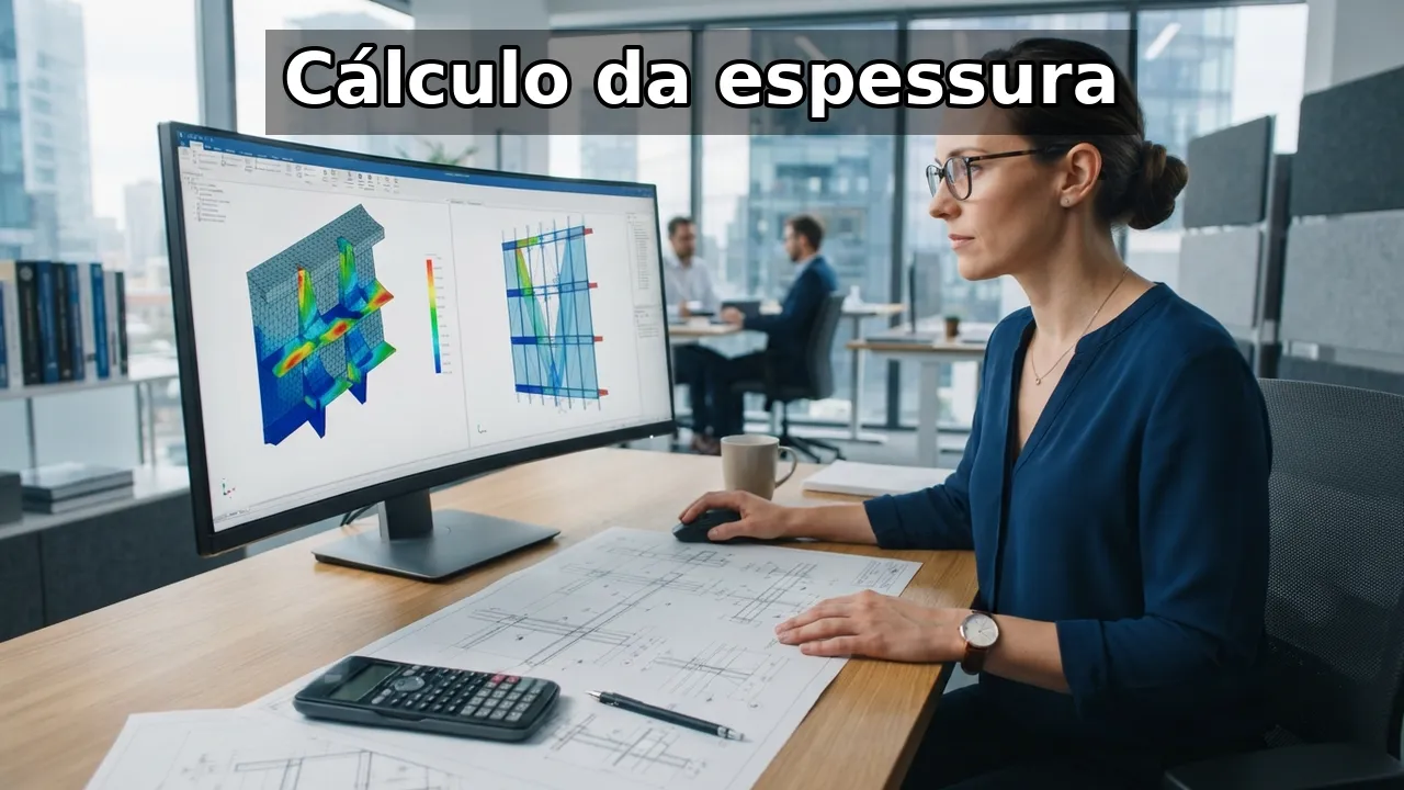 A espessura do vidro não pode ser definida por regra de bolso. Ela depende do vão, do apoio, do vento e das cargas de